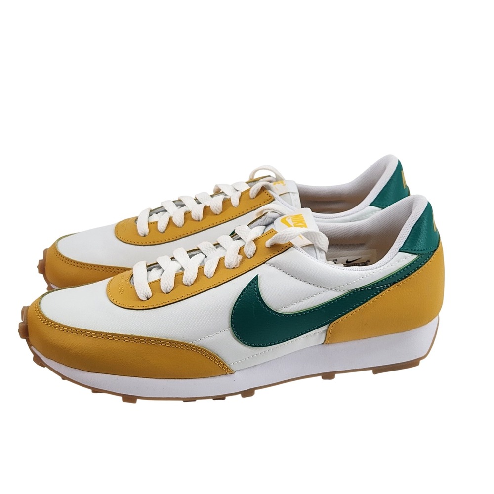 Nike Daybreak Womens 9 White Yellow Ochre Neptune Green Sneakers DX3313